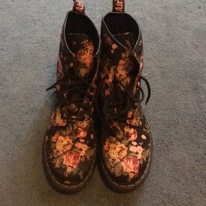 Dr. Martens 1460 floral boots